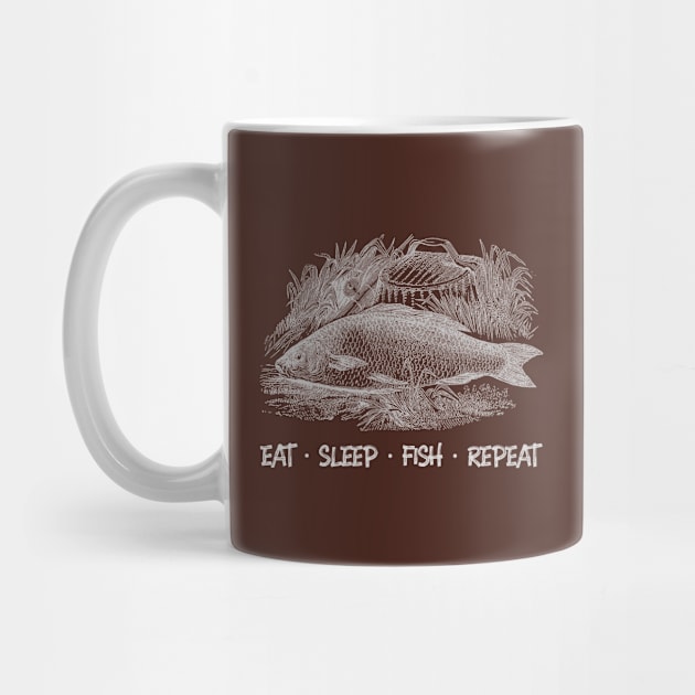 Eat, Sleep, Fish, Repeat by JodyzDesigns